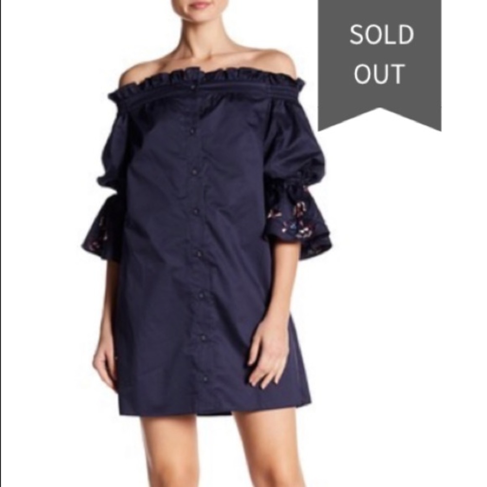 NWT Parker off the shoulder dress